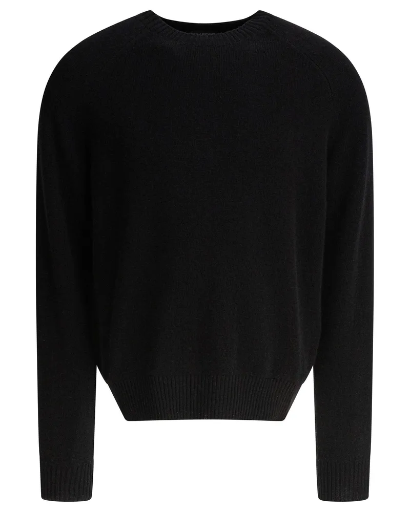 Tom Ford Pullover aus Wolle und Kaschmir mit Rundhalsausschnitt Black