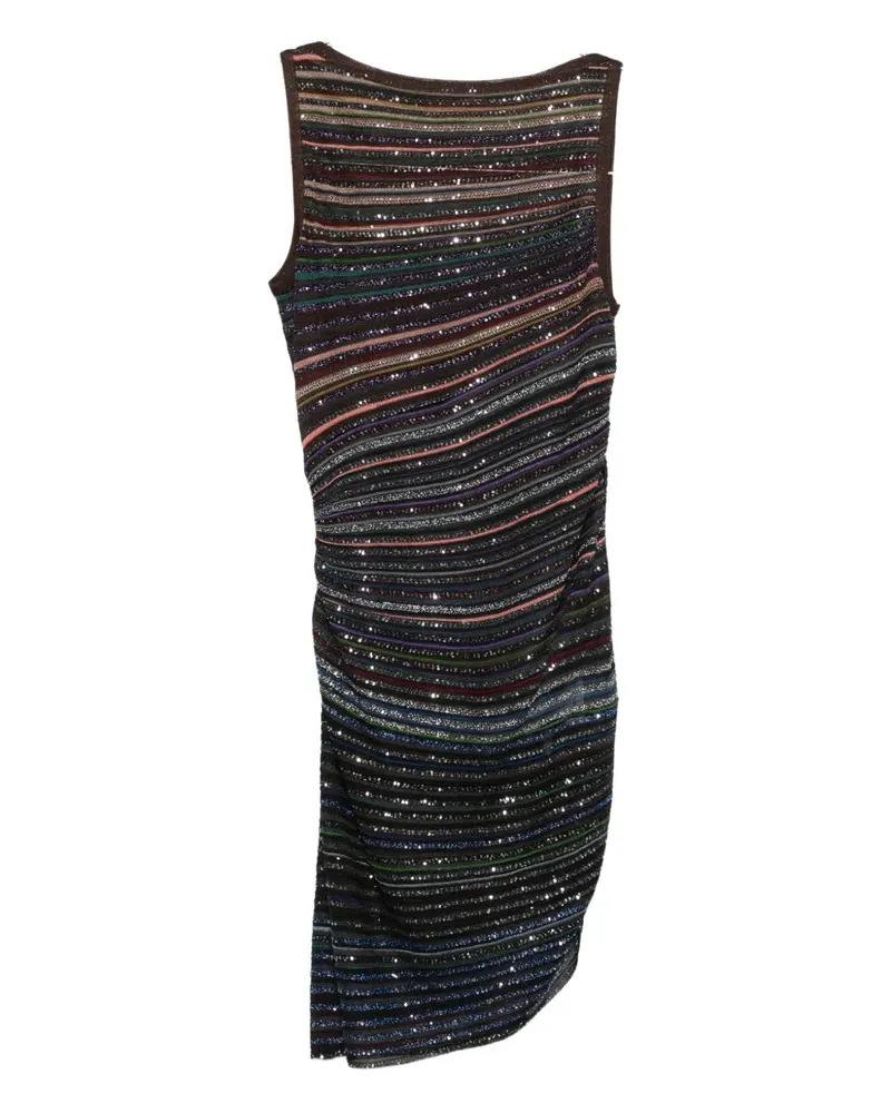 Missoni ärmelloses gestreiftes Kleid Sm9wq