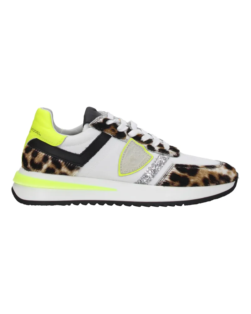 Philippe Model Sneakers Tropez Frau Stoff weiß -