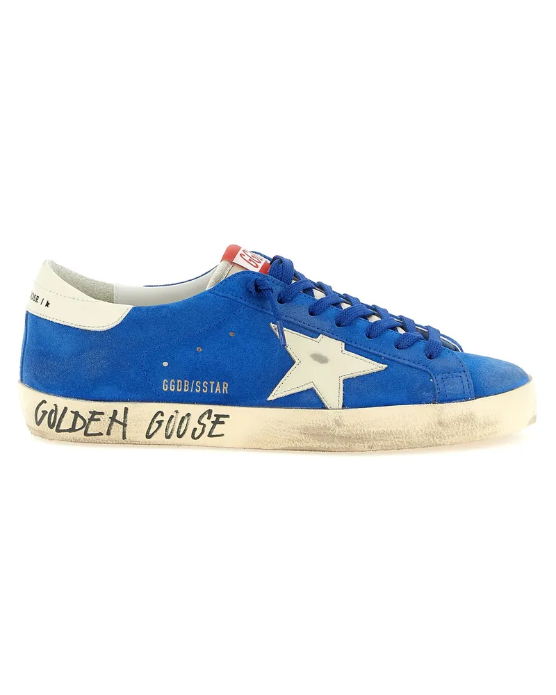 Golden Goose Superstar“-Sneaker Blue