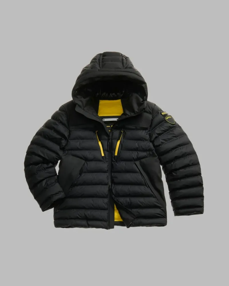 Blauer Puffertech Jacke Blauer X Pirelli Capsule Black