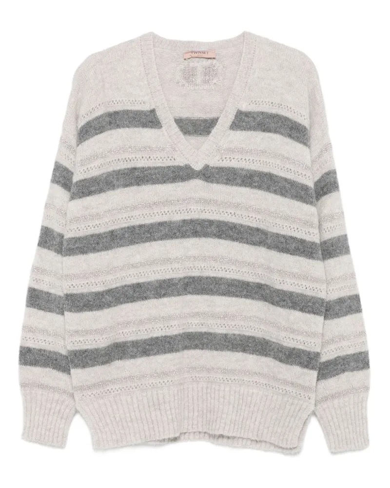 Twin-Set Twin -Set -Pullover grau Grey