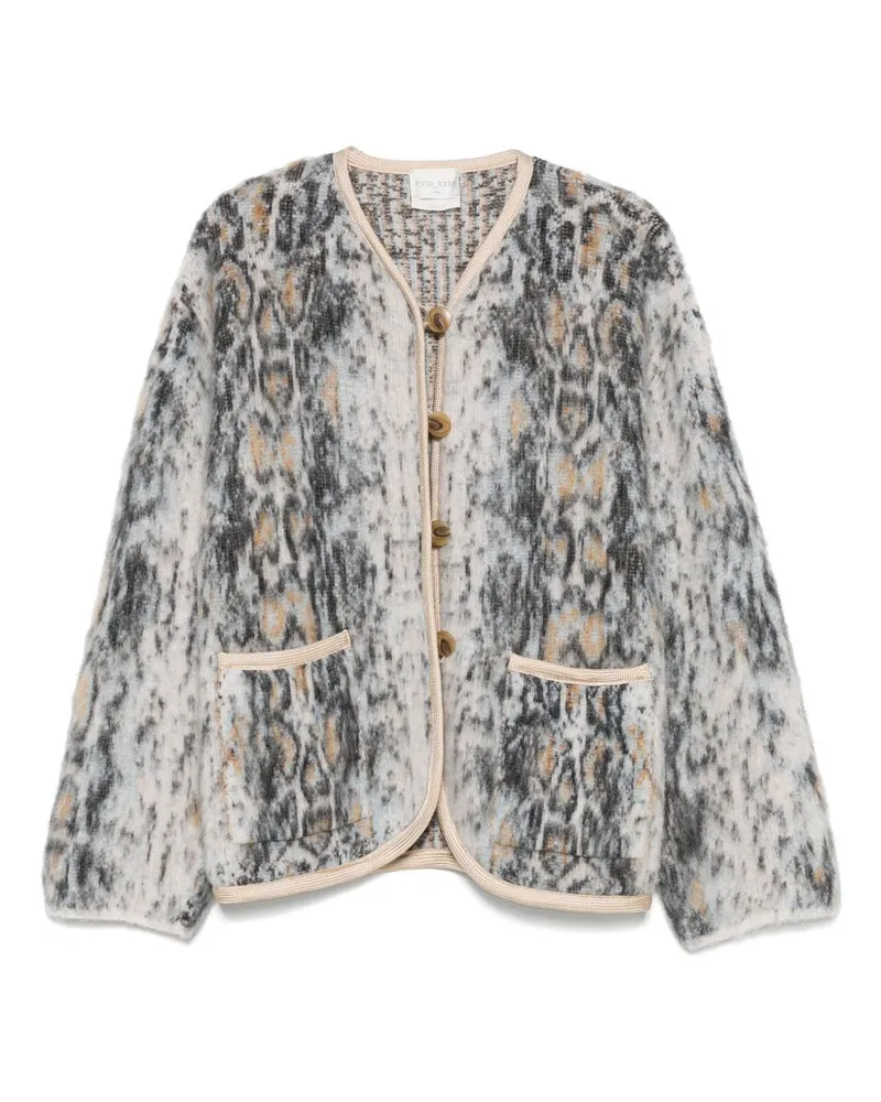 forte_forte Woll Mischjacke Blue