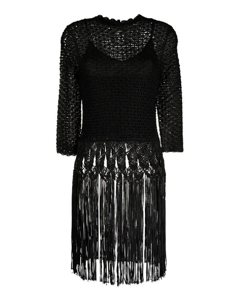Zimmermann Strickpullover Schwarz