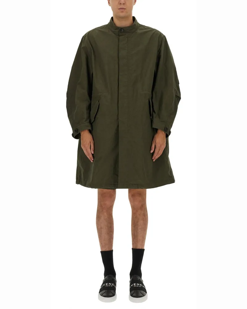 Givenchy Parka mit Logo Green