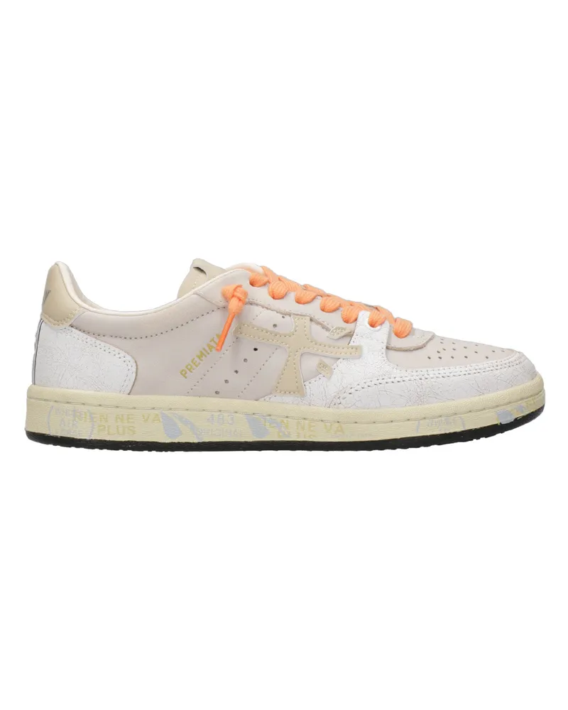 Premiata Premata -Turnschuhe Bianco+beige