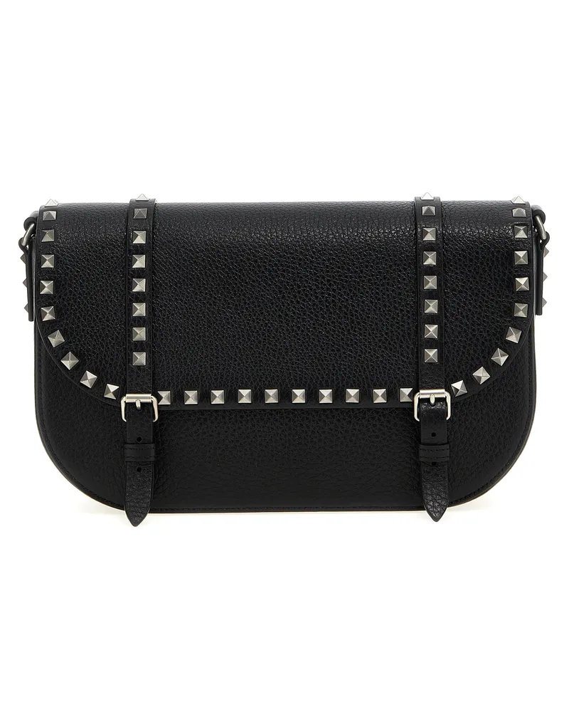 Valentino Garavani Valentino Garavani 'Rockstud' Umhängetasche Black