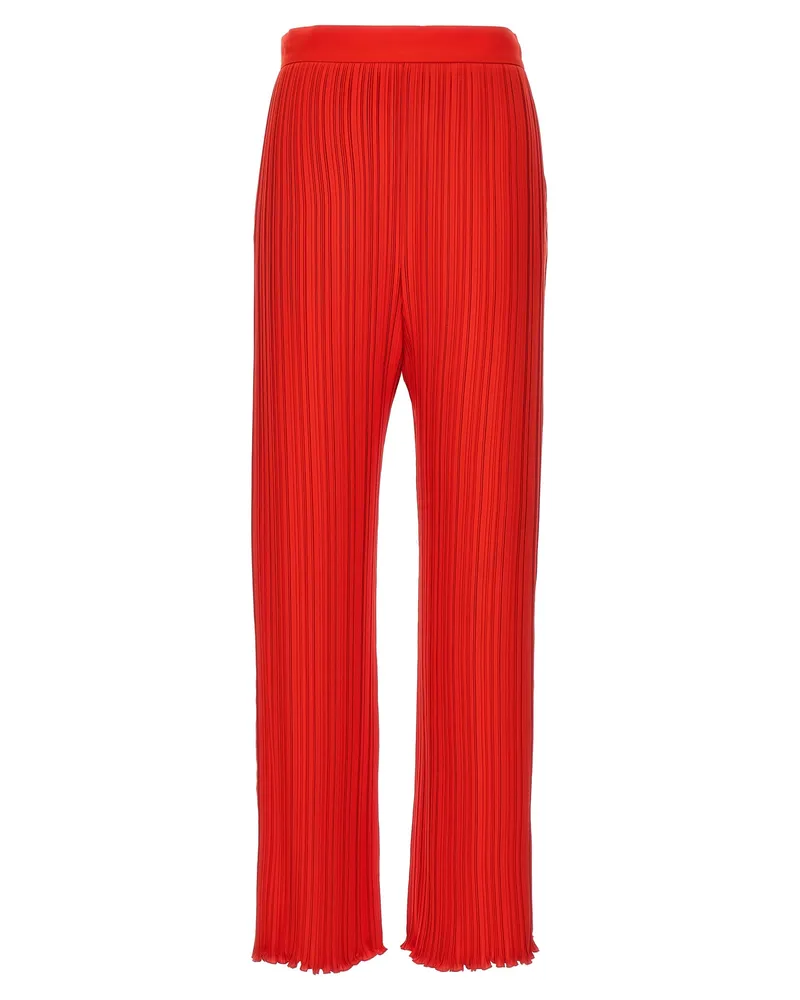 Lanvin Faltenhose Red