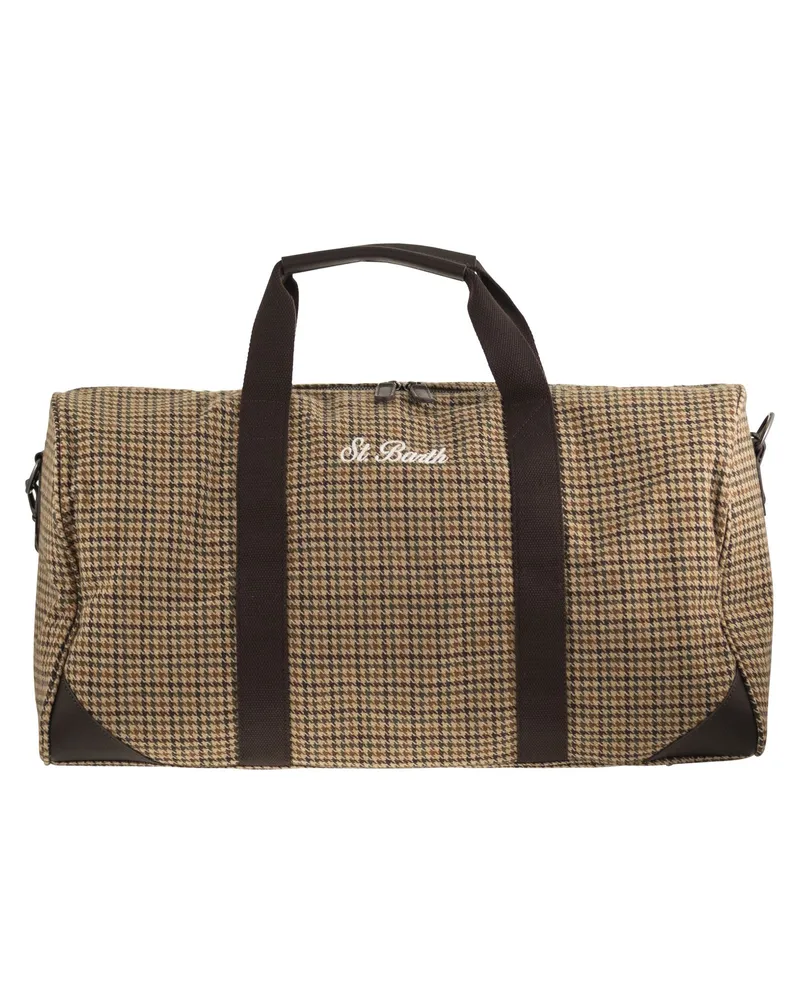 MC2 Saint Barth Jetleg Reisetasche mit Logo Brown