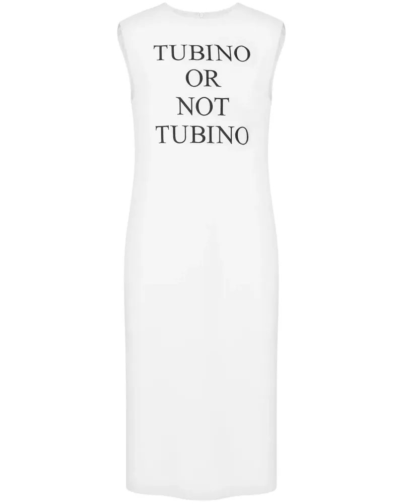 Moschino Midi Kleid mit Druck 1001