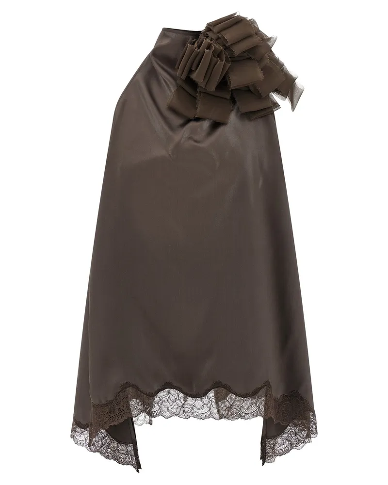 Magda Butrym Blouse 01“ Oberteil Brown