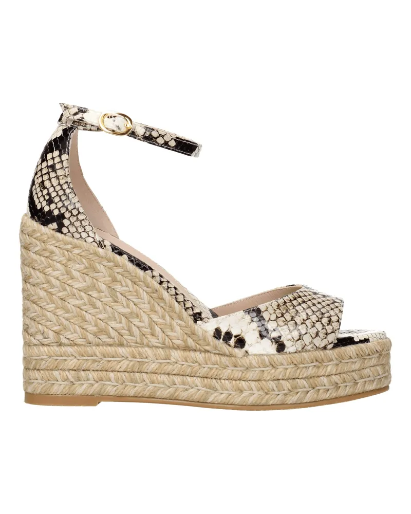 Stuart Weitzman Zeppe Frauen Leder beige -