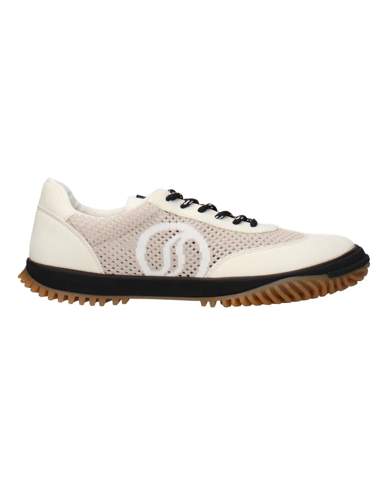 Stella McCartney Turnschuhe S Wave Donna Weißer Stoff -