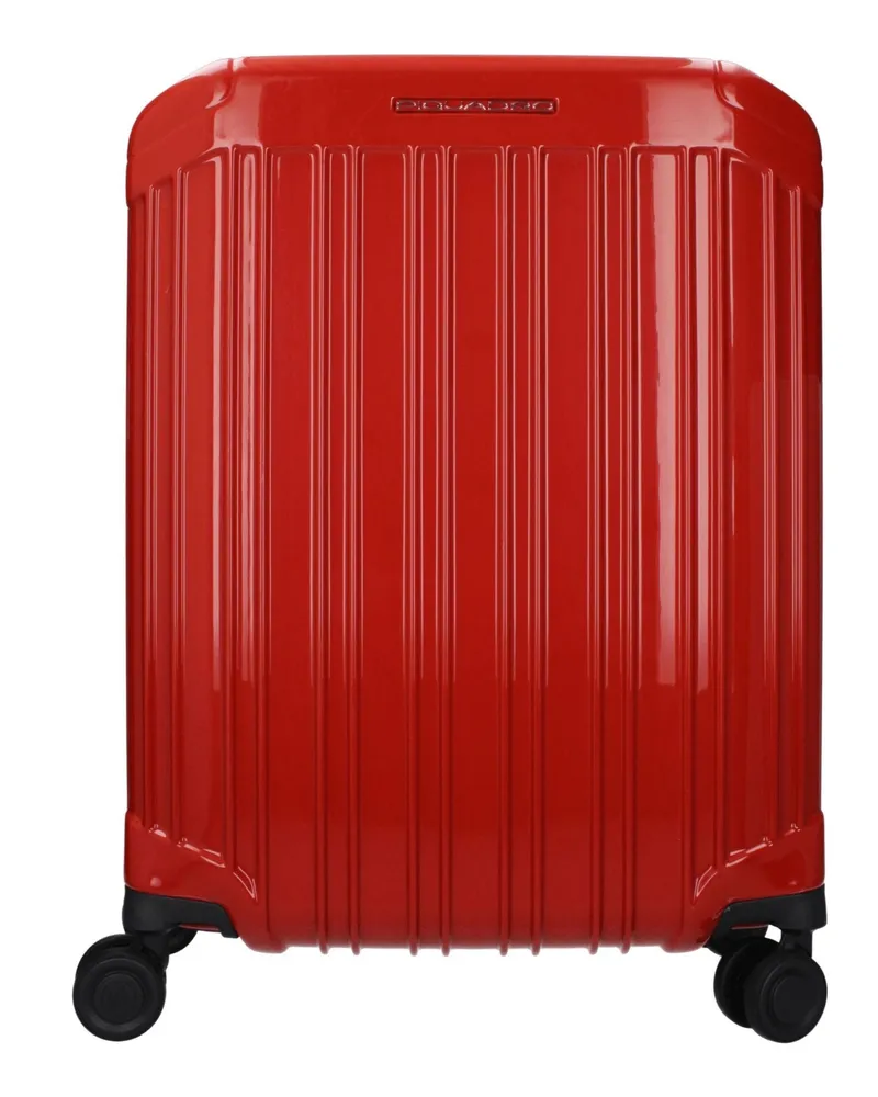Piquadro Trolley Kabine 31L Mann Polycarbonat rot/dunkelrot -