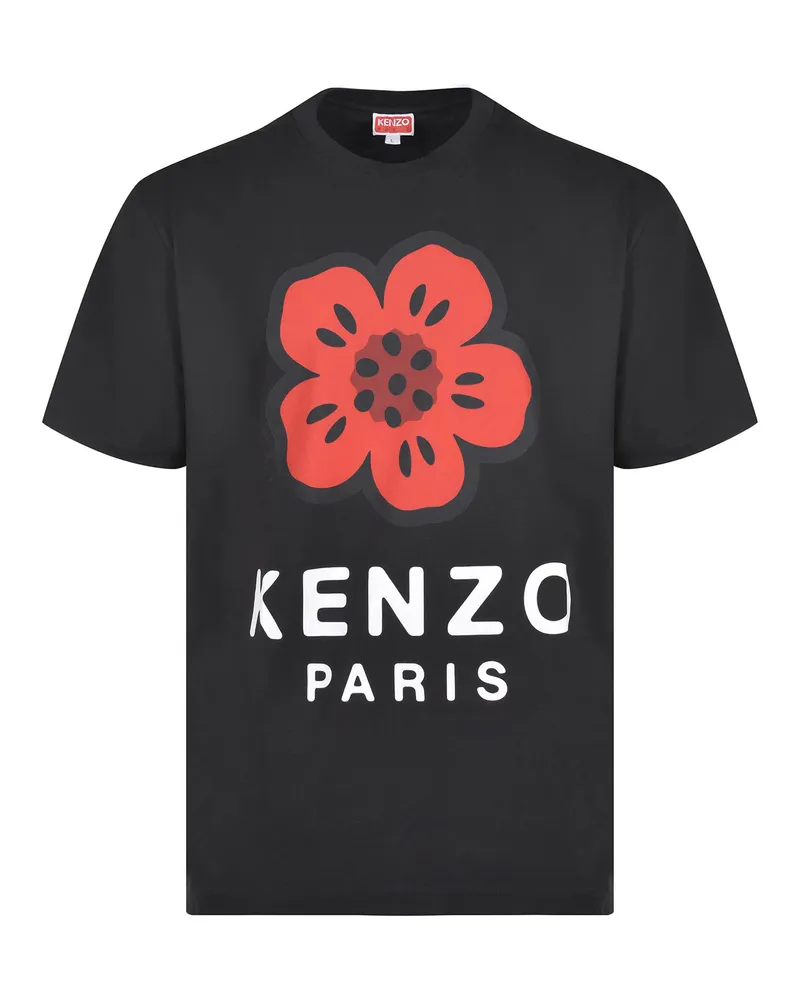 Kenzo T -Shirt aus Baumwolle Black