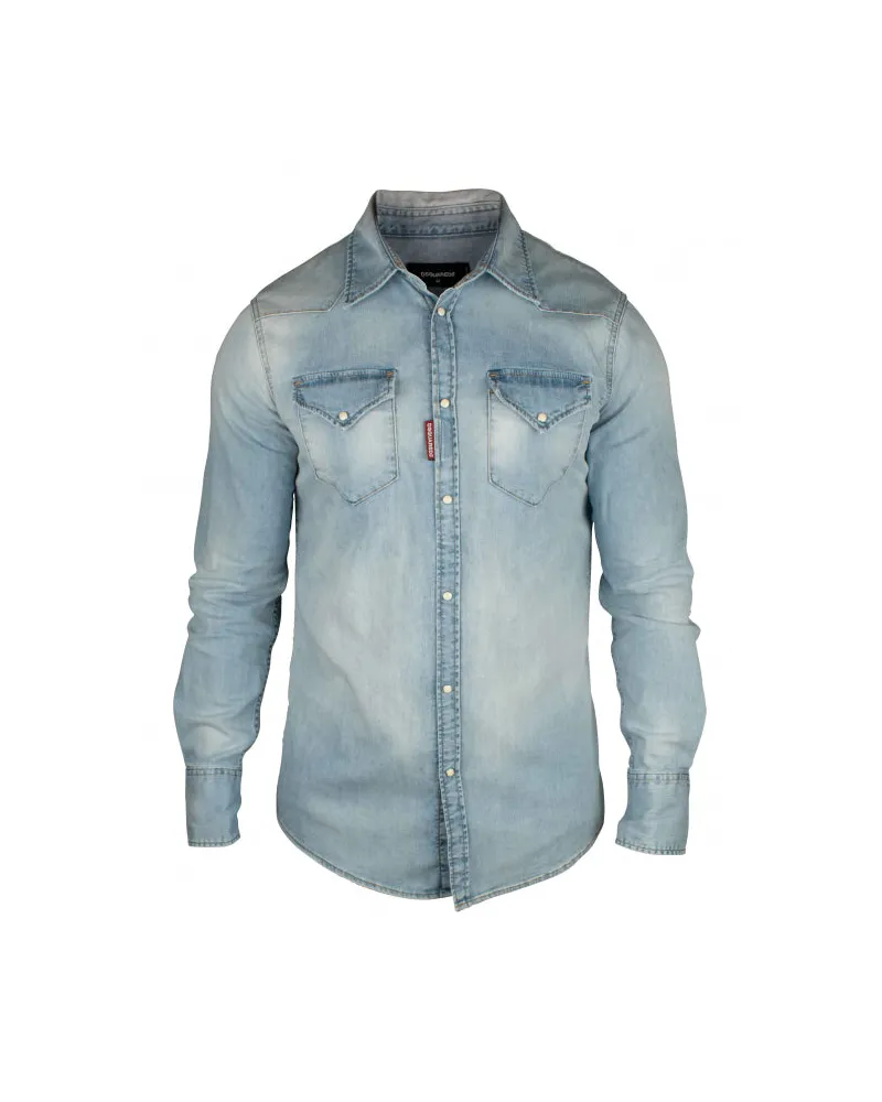 Dsquared2 Hemd Blue