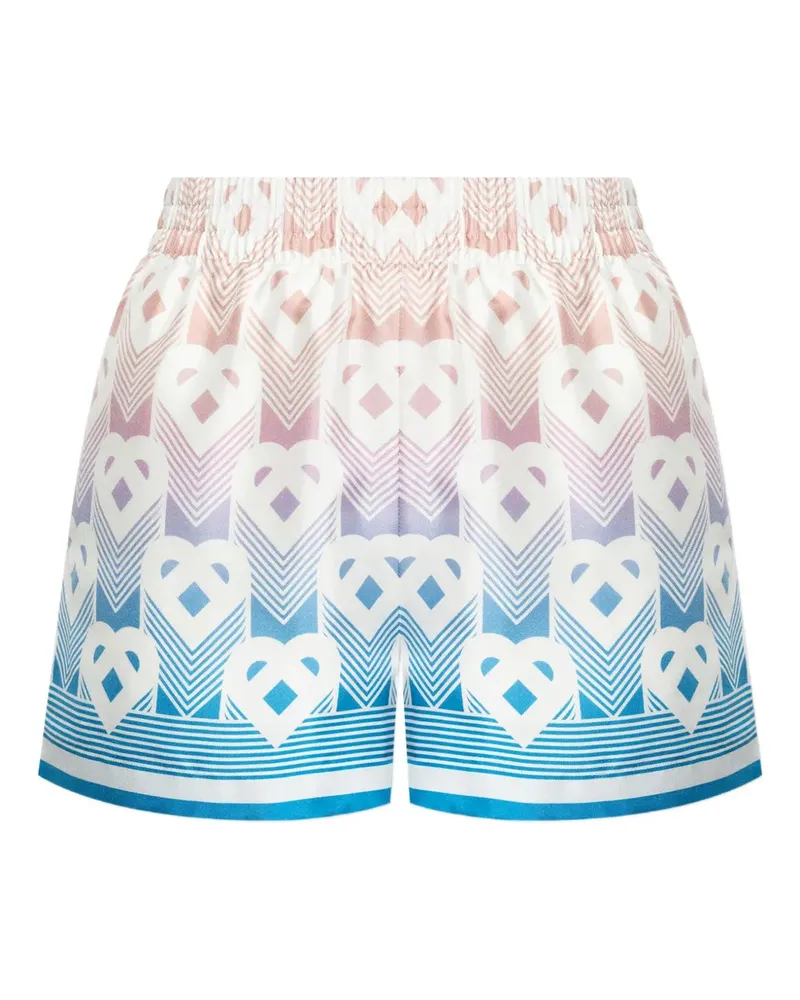 Casablanca Paris Monogramm Druckshorts Degrade