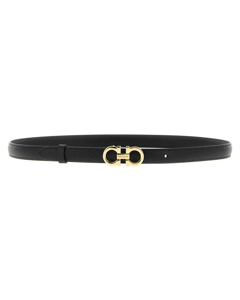 Ferragamo Gancini' Gürtel Black