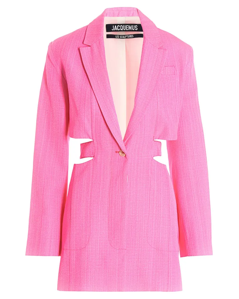 Jacquemus la Robe Bari' Kleid Fuchsia