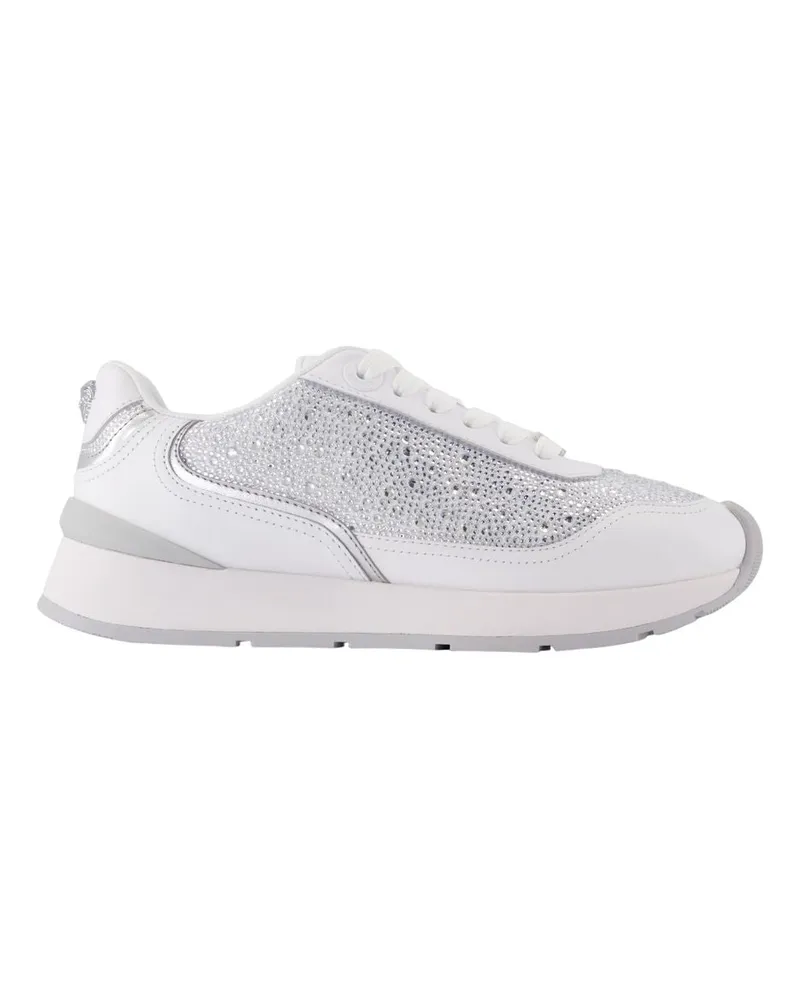 Versace Turnschuhe  Leder weiß White