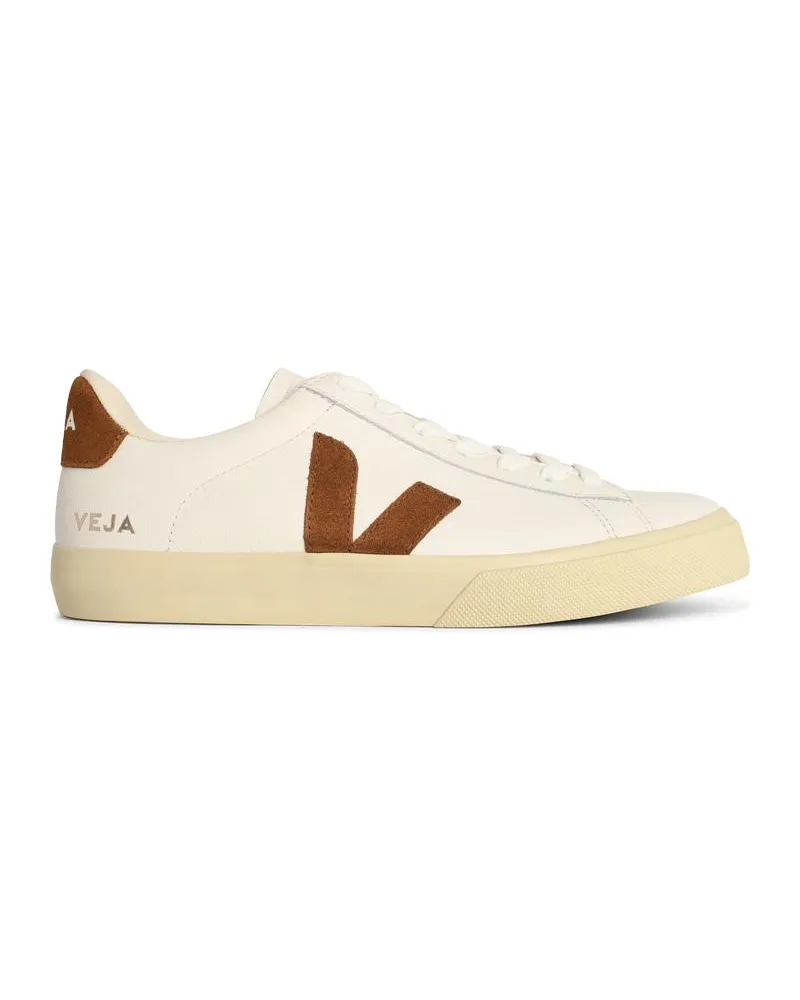 VEJA Campo' White Lear und Cognac Sneakers White