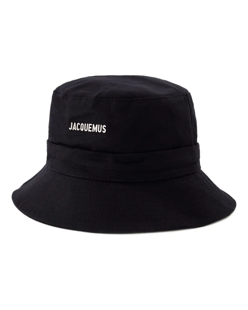 Jacquemus Gadjo Eimer Hut  schwarze Baumwolle Black