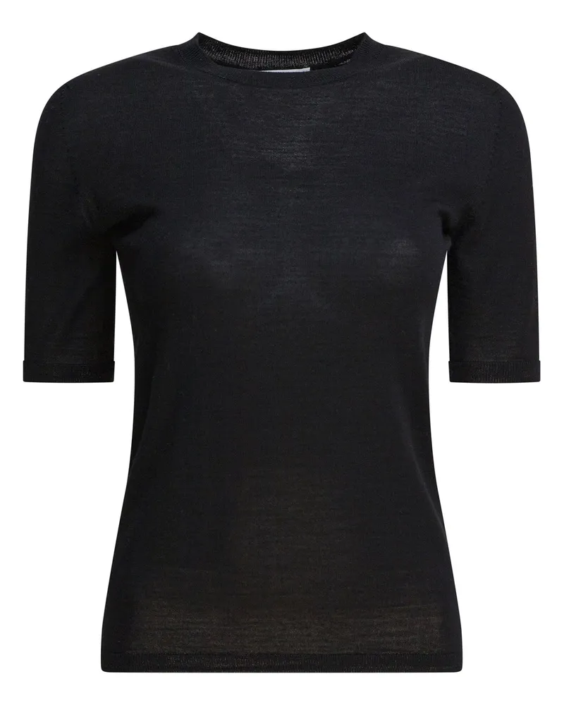 Max Mara Basic Wollpullover Black