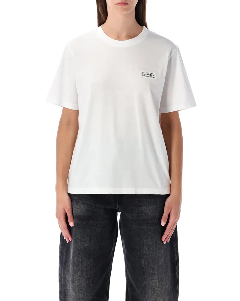 Maison Margiela T -Shirts und Polos Weiß White