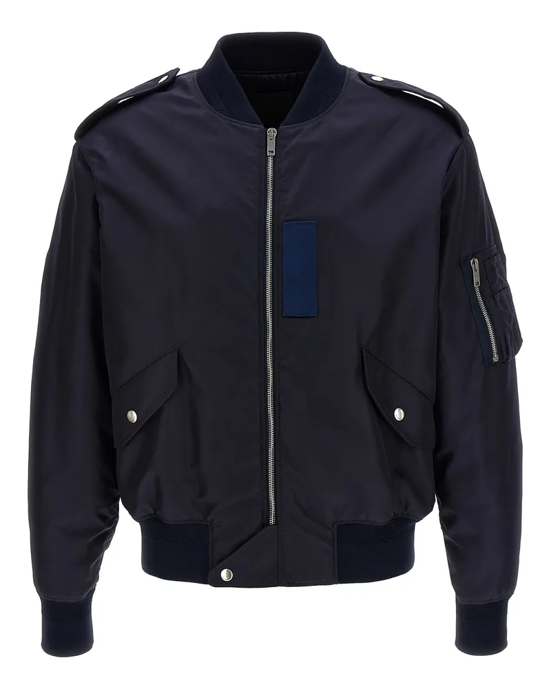 Givenchy Marine' Bomberjacke Blue