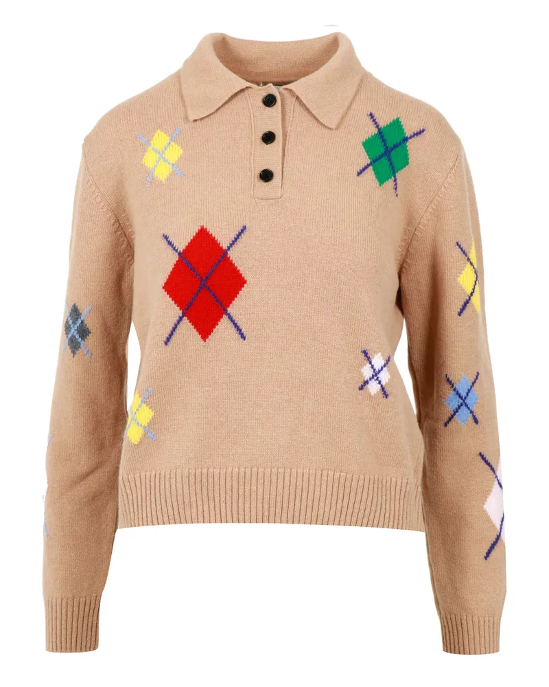 MSGM Pullover Kamel Camel
