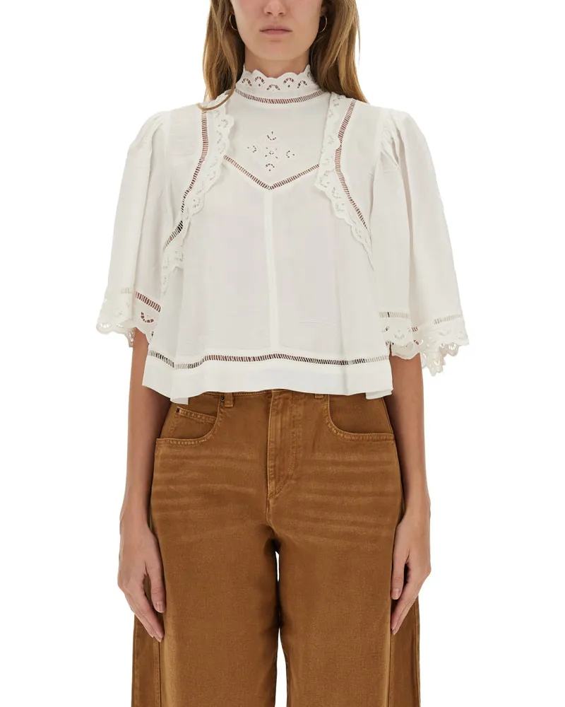 Isabel Marant Top "Frany White