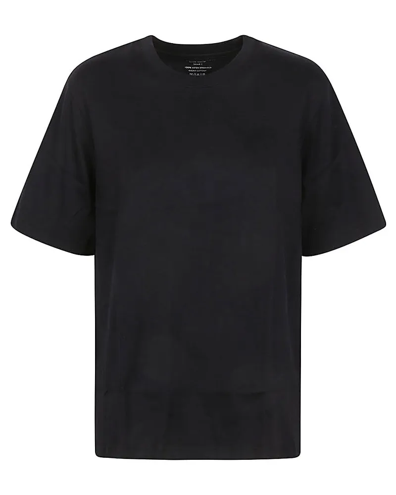 Majestic Majestätisches Bio -Baumwoll -T -Shirt Black