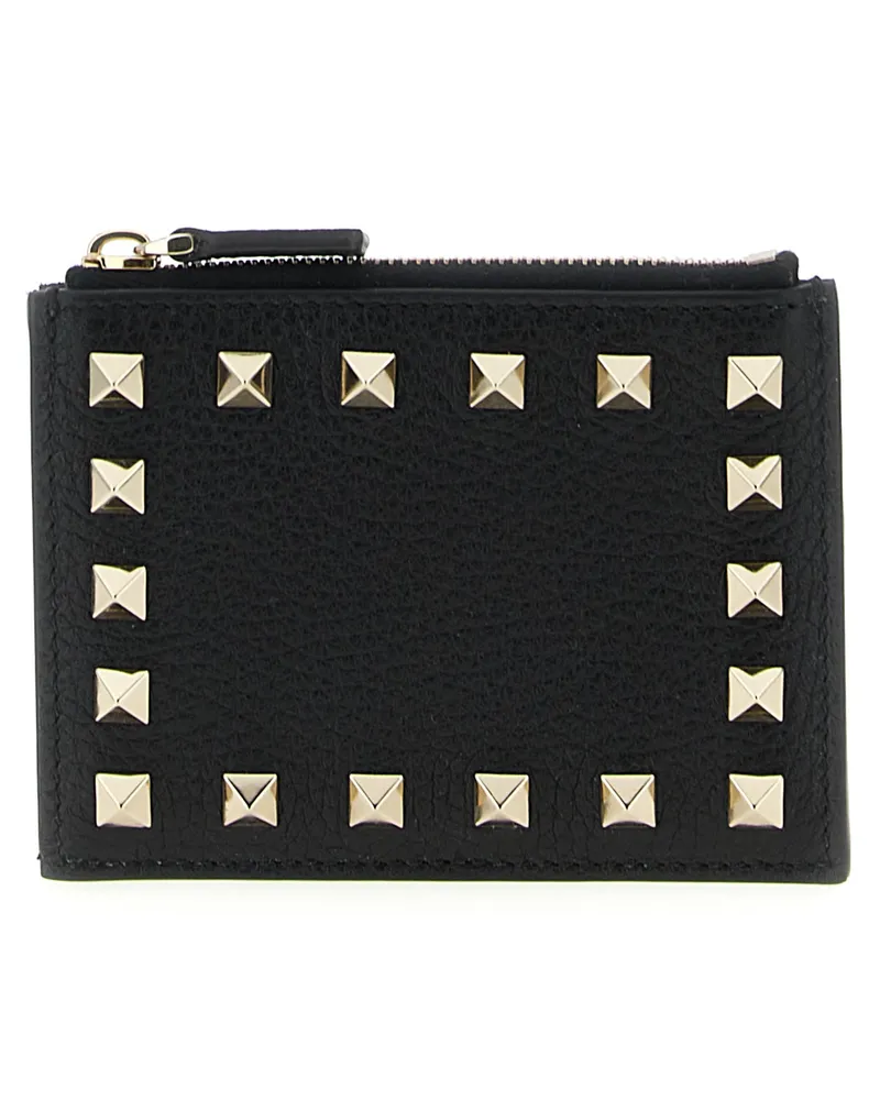 Valentino Garavani Valentino Garavani 'Rockstud' Karteninhaber Black