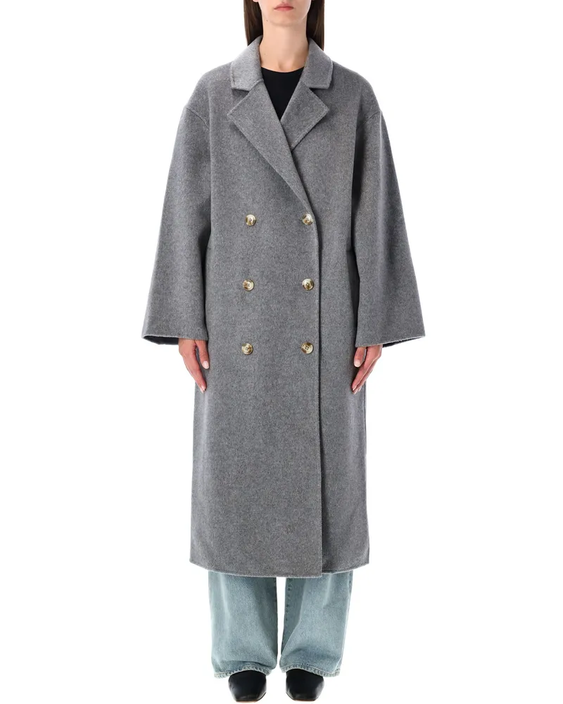 LOULOU Coats Grey Grey