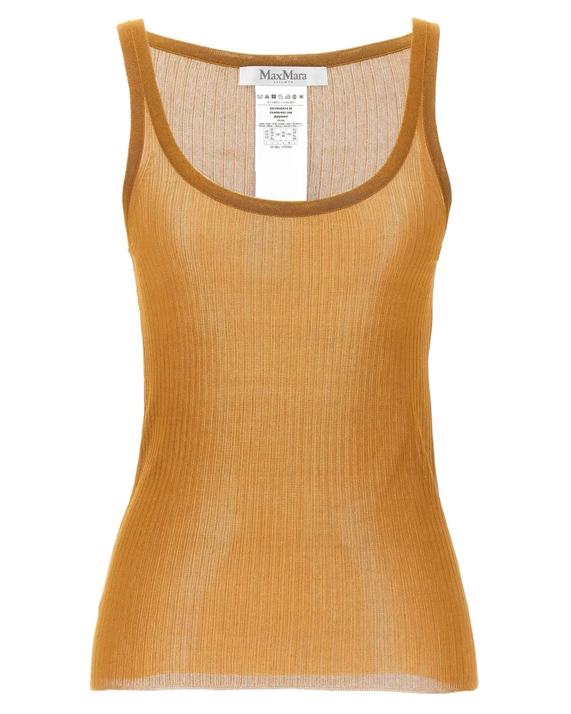 Max Mara Bastia' Tanktop Beige