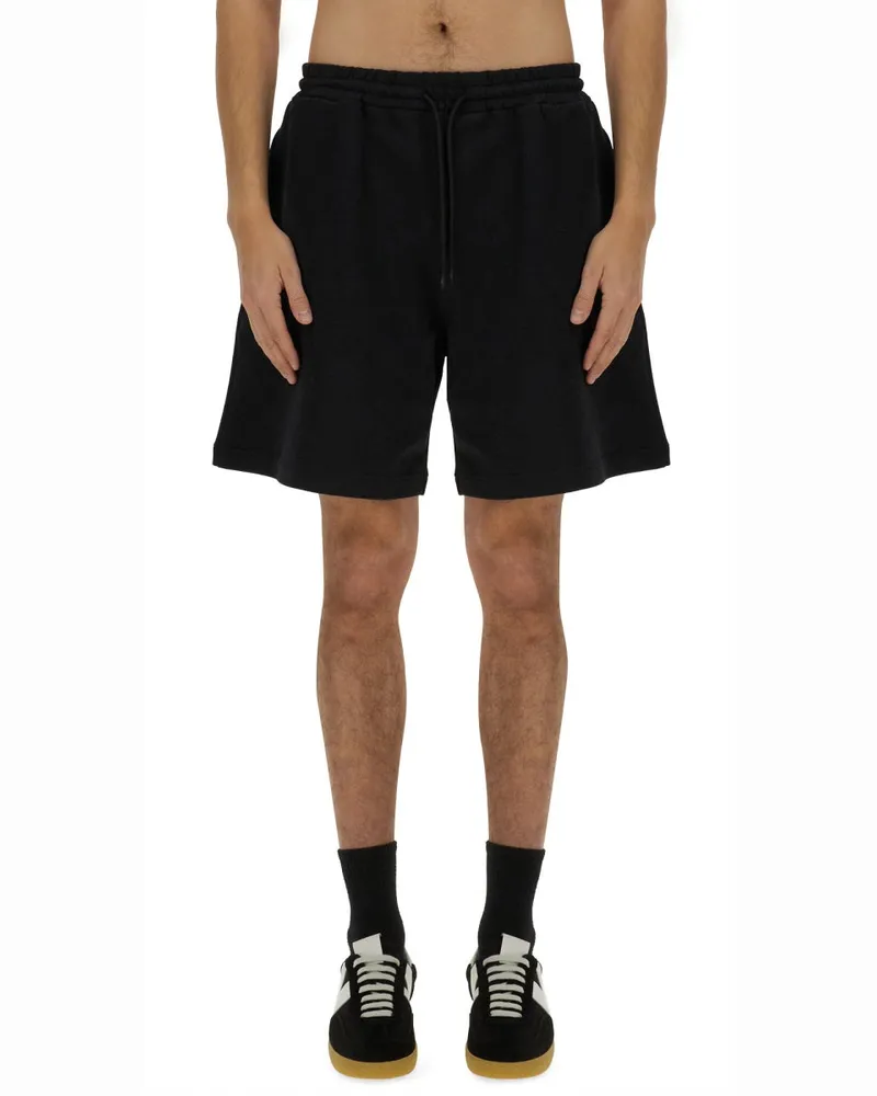 MSGM Shorts mit Micro -Logo Black