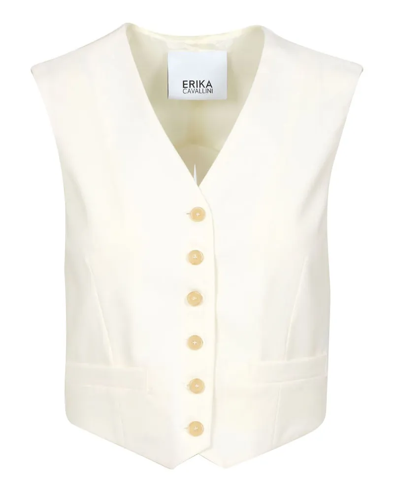 Erika Cavallini Jackets Creme Cream
