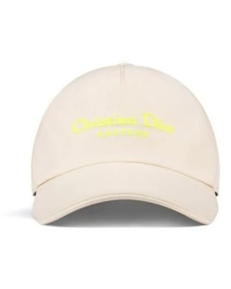 Dior Baumwoll -Logohut Beige