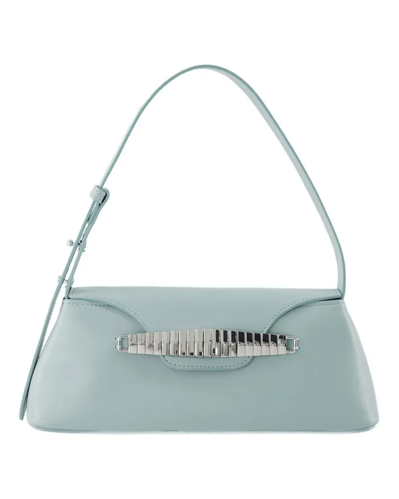 Elleme Eva Hobo Tasche  türkisleder Leder Blau