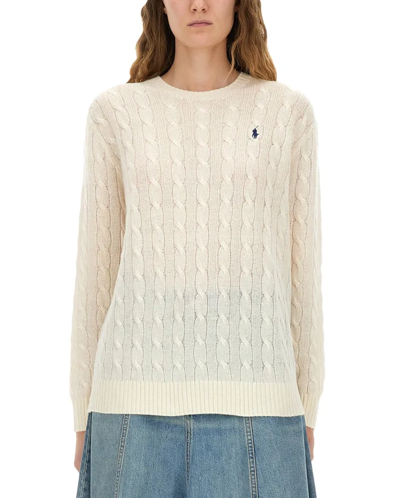 Ralph Lauren Wool Pullover Pullover Beige