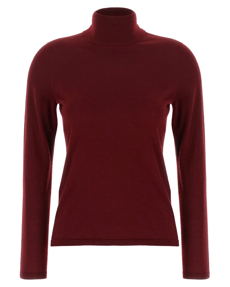 Max Mara Rollkragenpullover „Meana“ von Bordeaux
