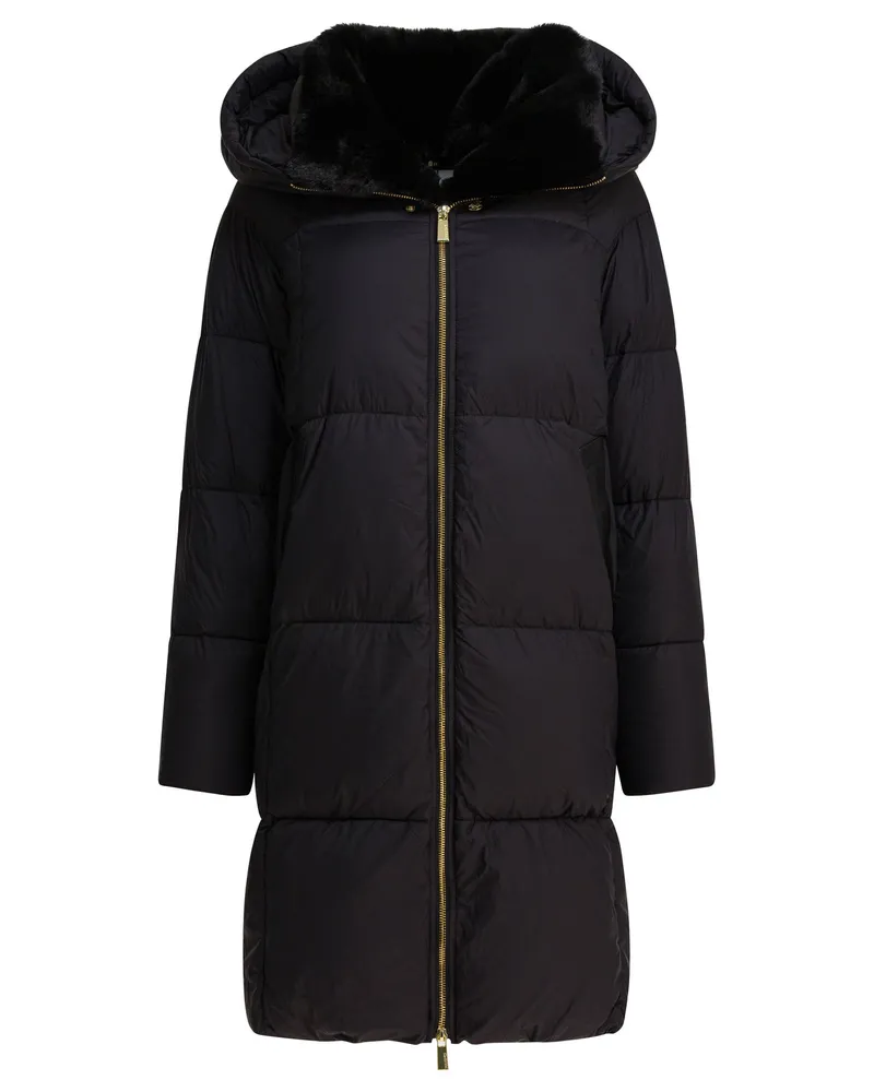 MAX&MOI Lange Daunenjacke von  mit Kapuze Black