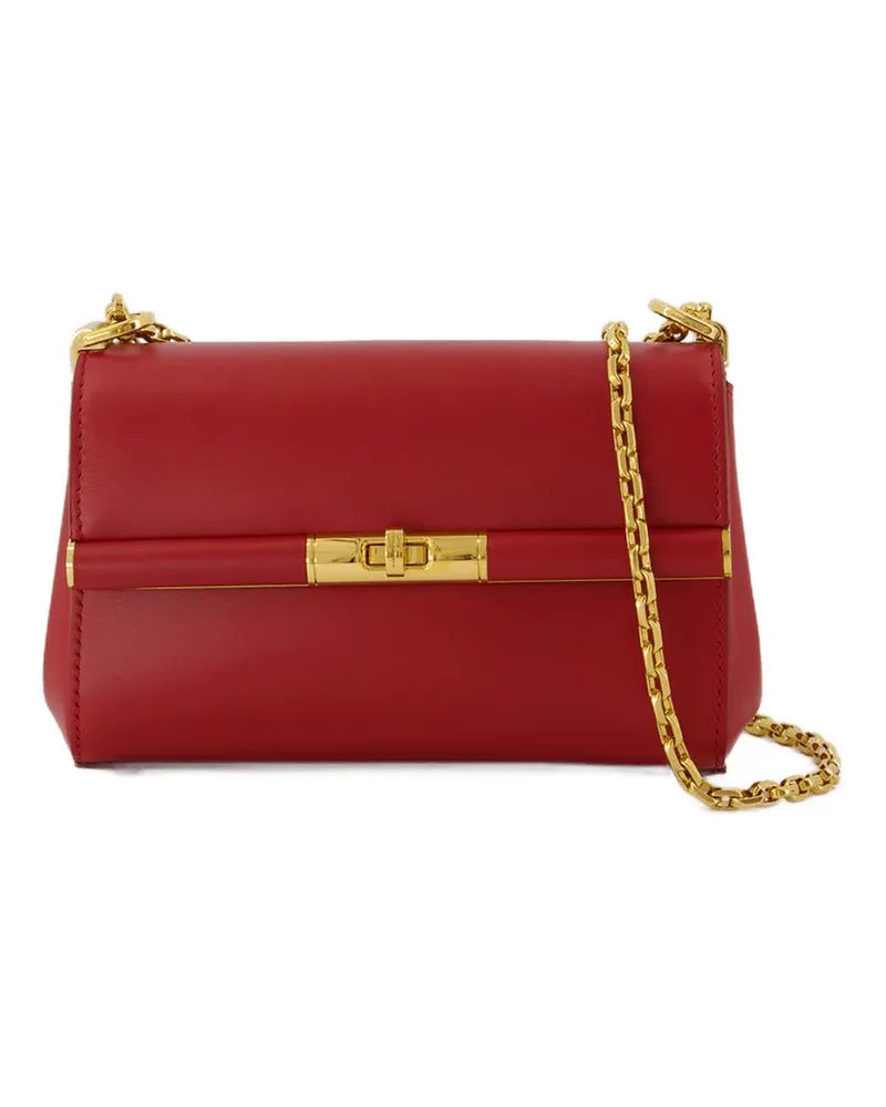 Dolce & Gabbana Marlene Crossbody  Leder Rot Rot