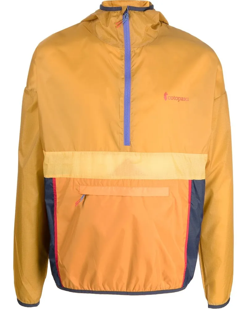 Cotopaxi teca halbe Zip -Windbreaker -Jacke Multicolour