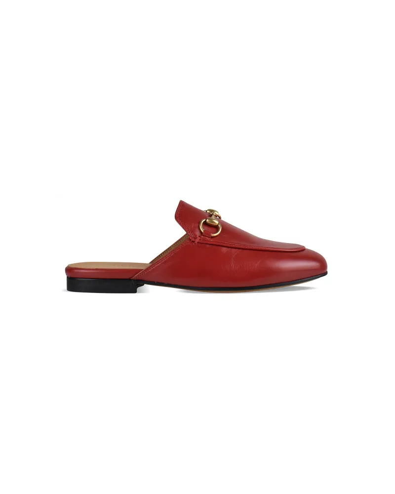 Gucci Princetown Pantoffeln Red