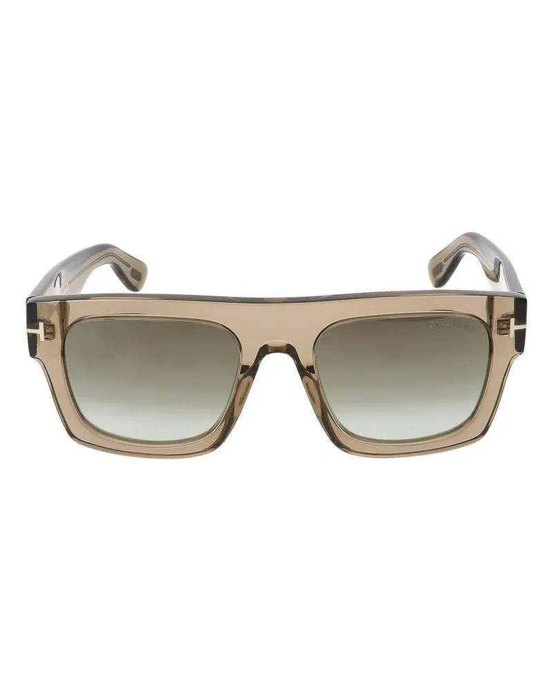 Tom Ford Sonnenbrille  FT0711 47 Q Marrone Chiaro/Altri/Verde Specchiato/20/145 47q