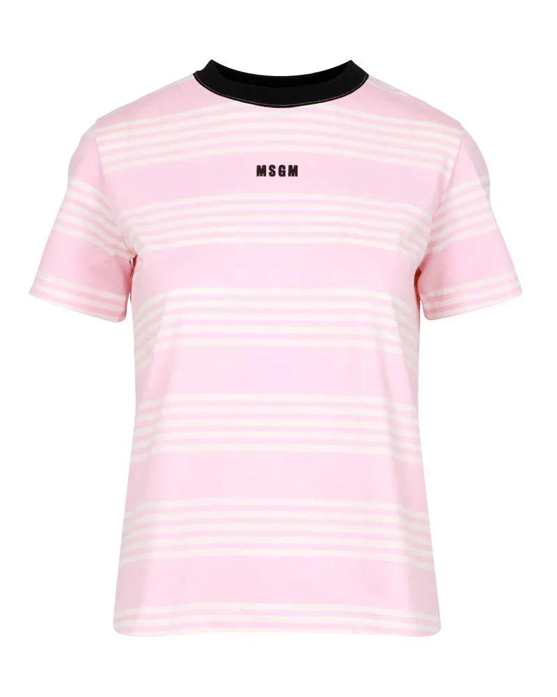 MSGM T -Shirts und Polos rosa Pink