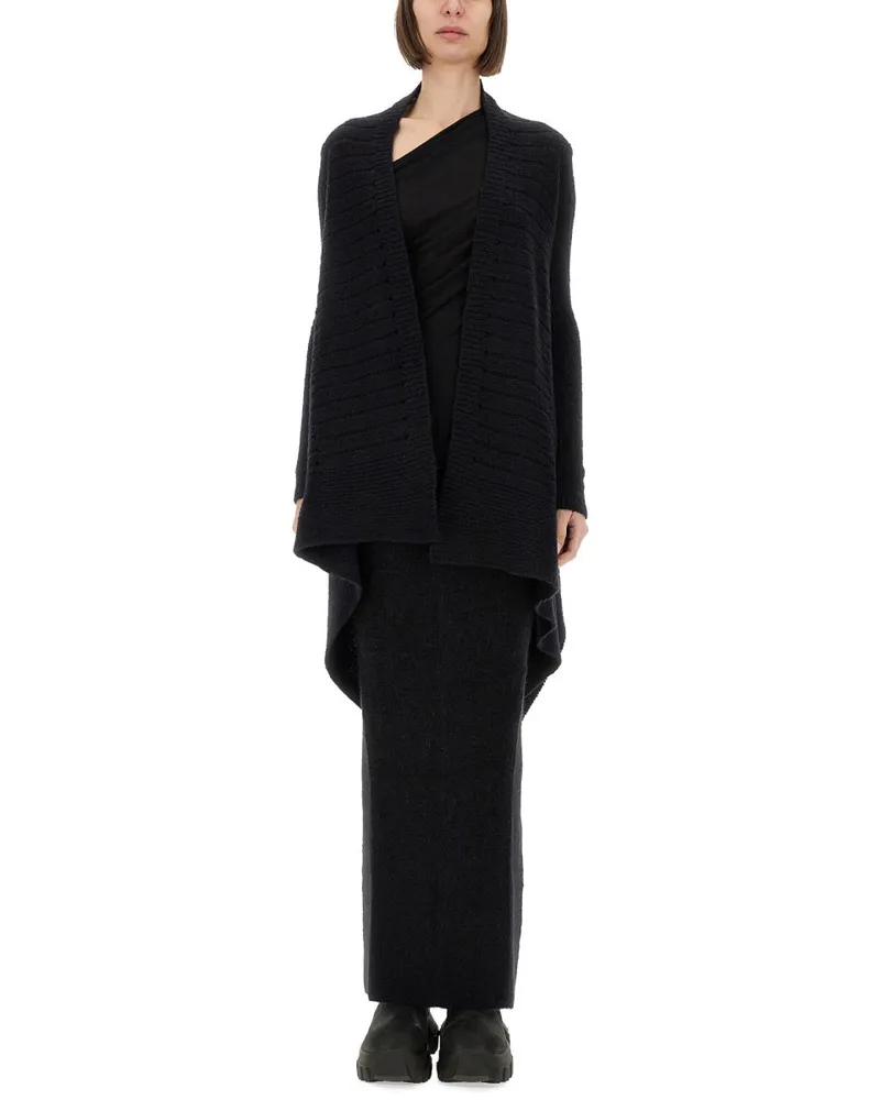 Rick Owens Strickjacke gestrickte Strickjacke Black