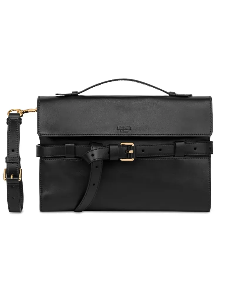 Moschino Binde mir Tasche Tasche Nero