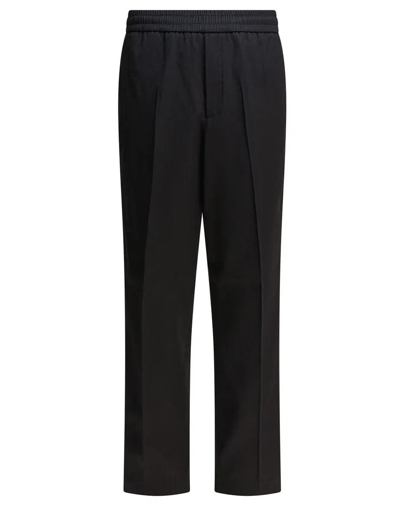 Golden Goose Jogginghose aus goldener Gänsewolle Black